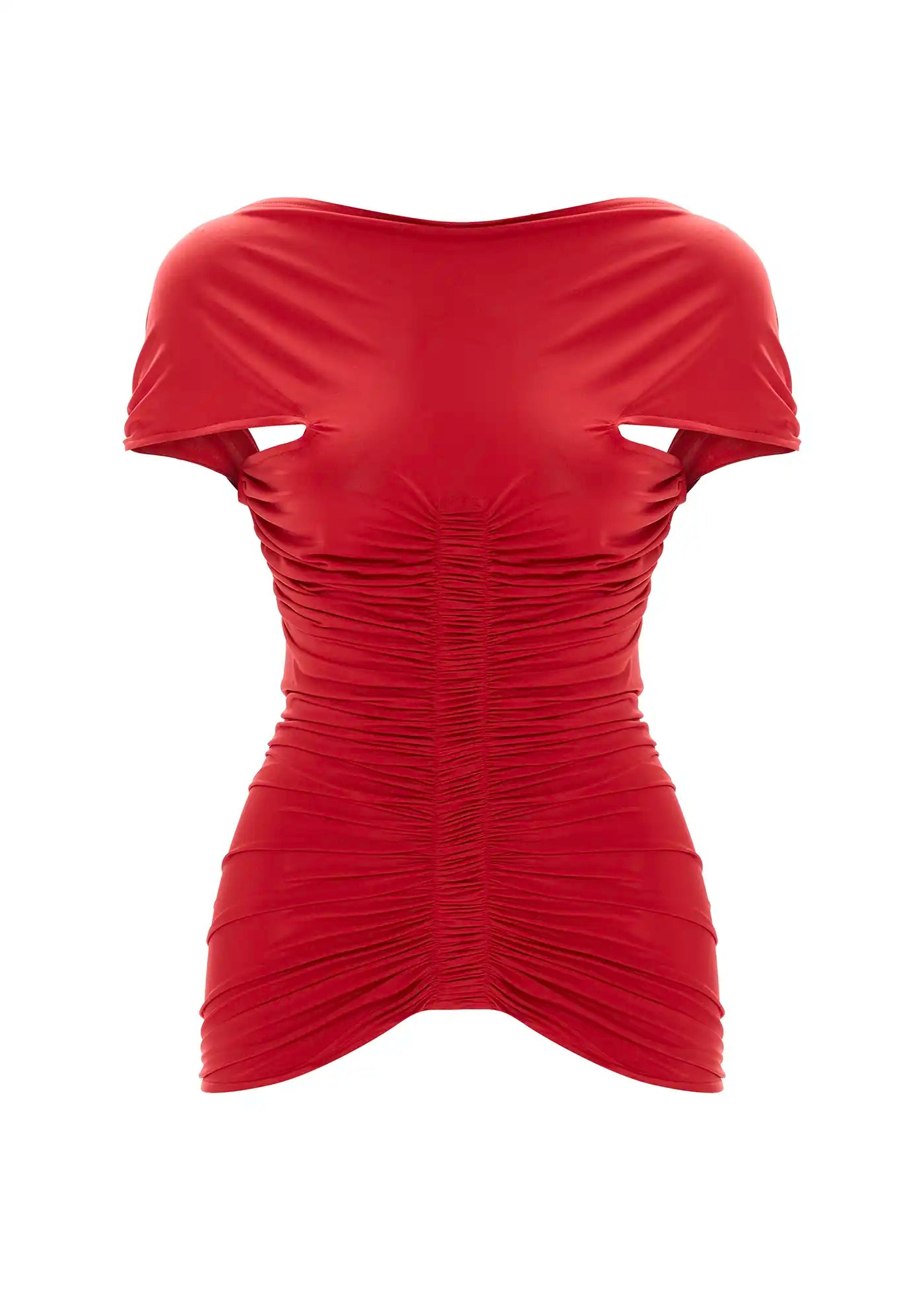 
                  
                    Irina ruched top red
                  
                
