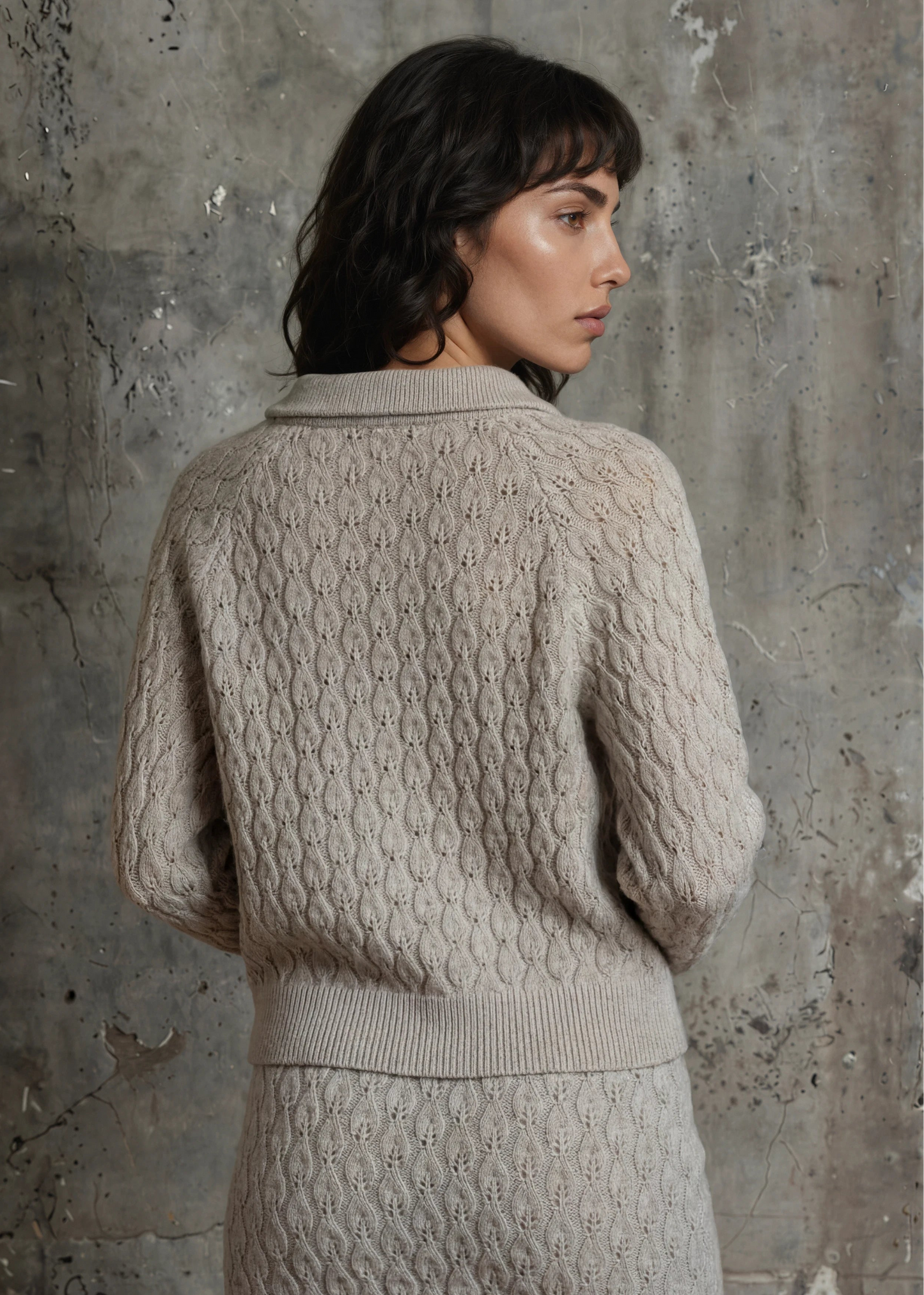 
                  
                    Alla cashmere mini skirt malt
                  
                
