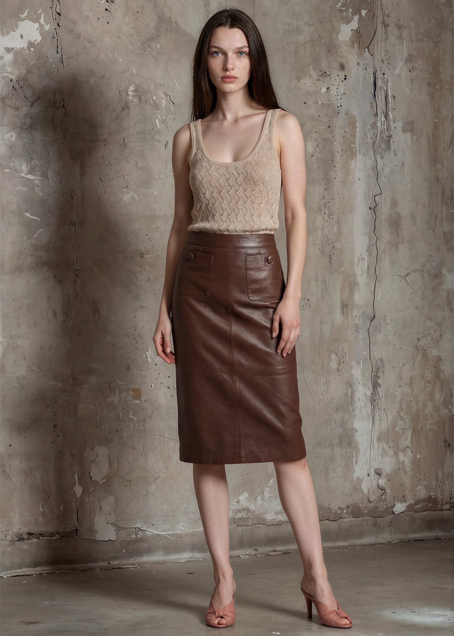 
                  
                    Efe fine cashmere t-top light beige
                  
                