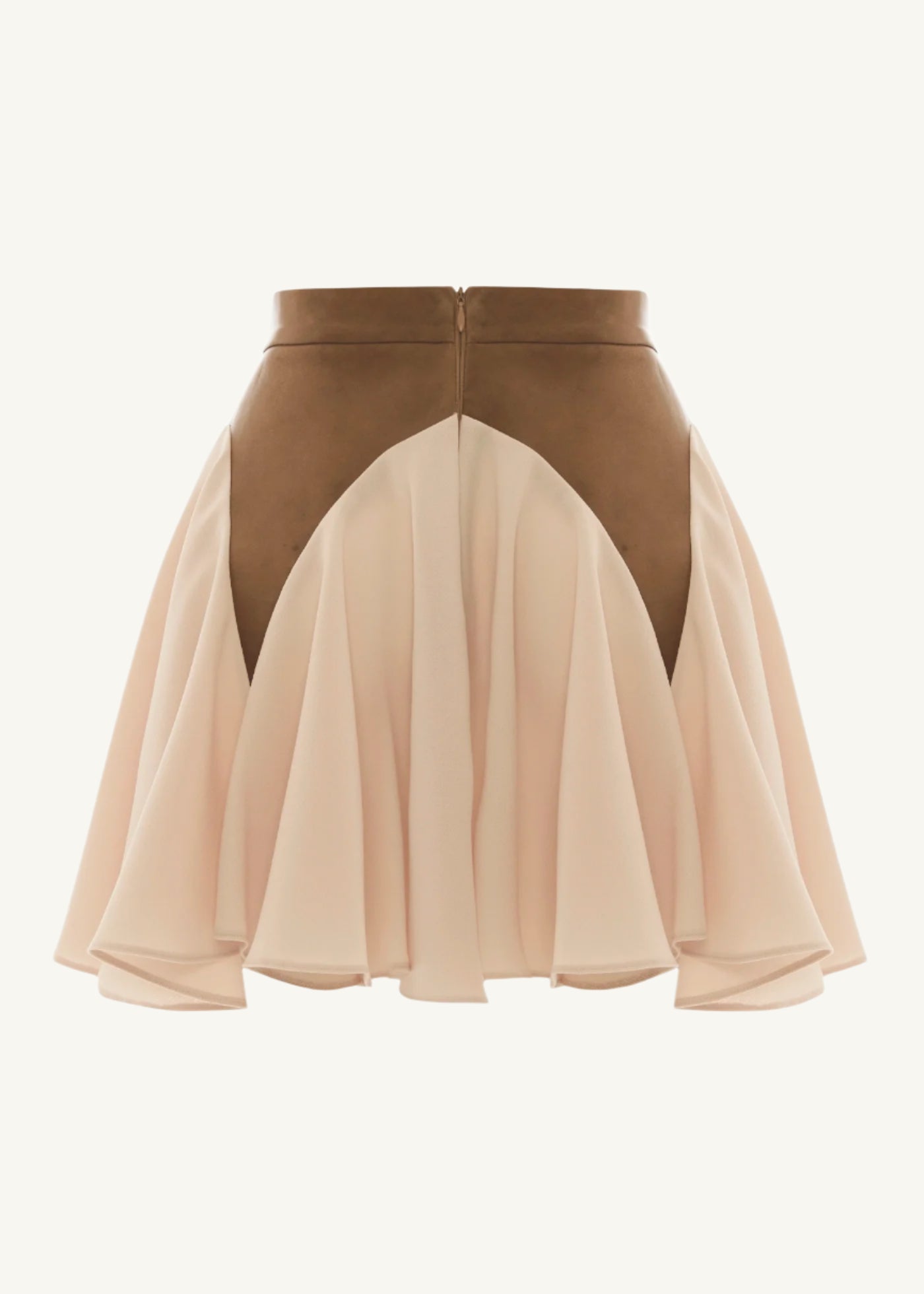 
                  
                    Amanda leather detailed skirt
                  
                