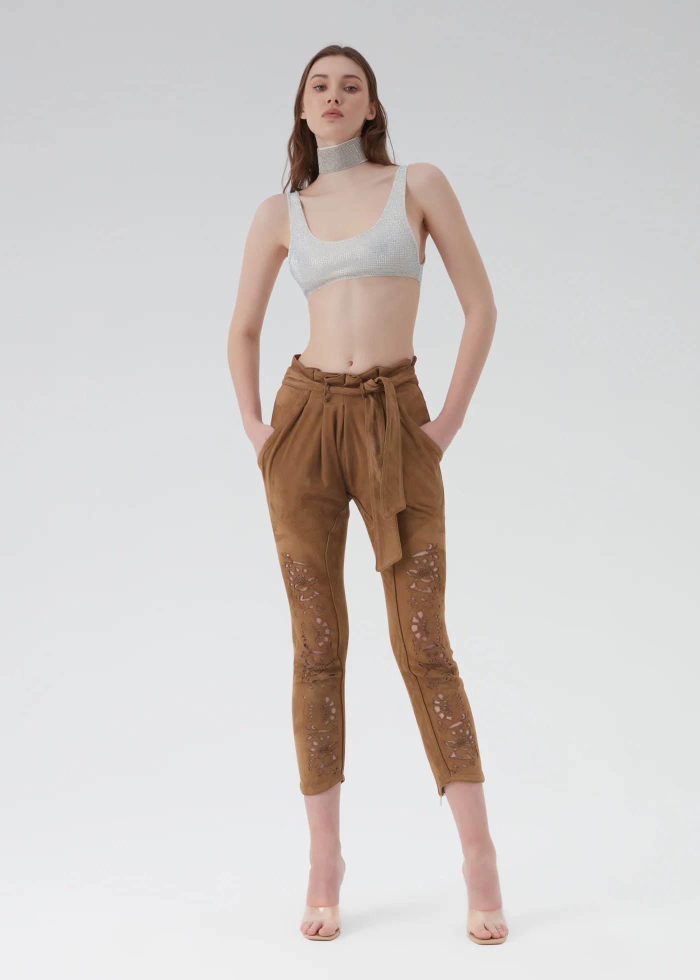
                  
                    Barb Crystal Crop Top
                  
                