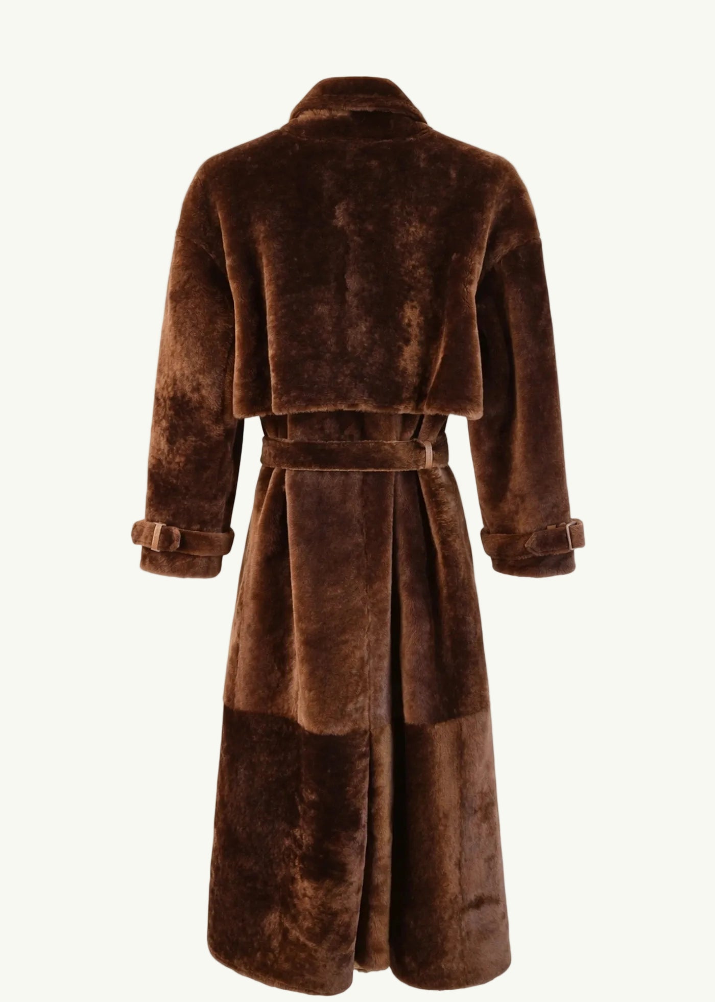 
                  
                    Bella Shearling Trench Coat Chessnut
                  
                