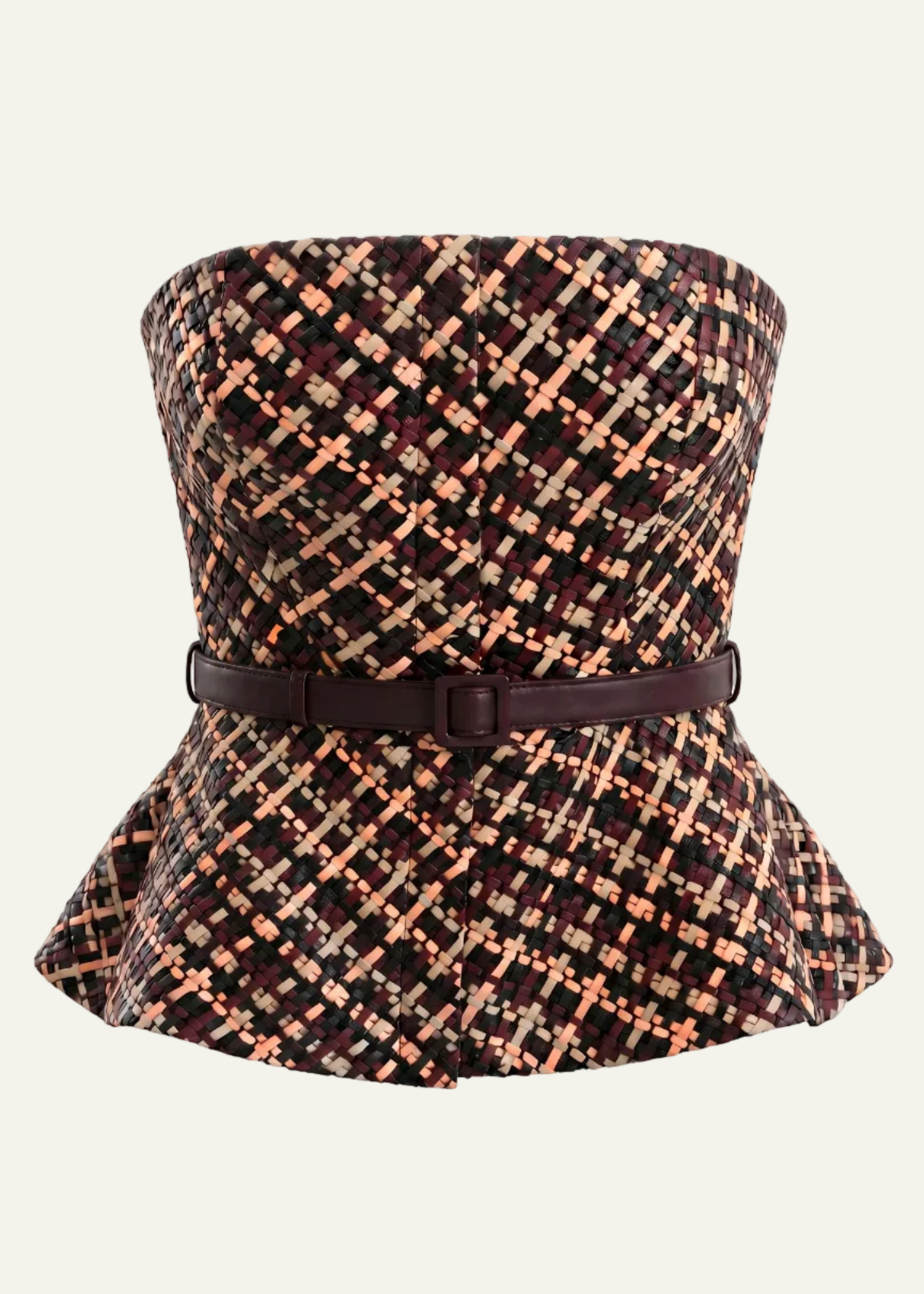 
                  
                    Charlotte hand woven leather corset
                  
                