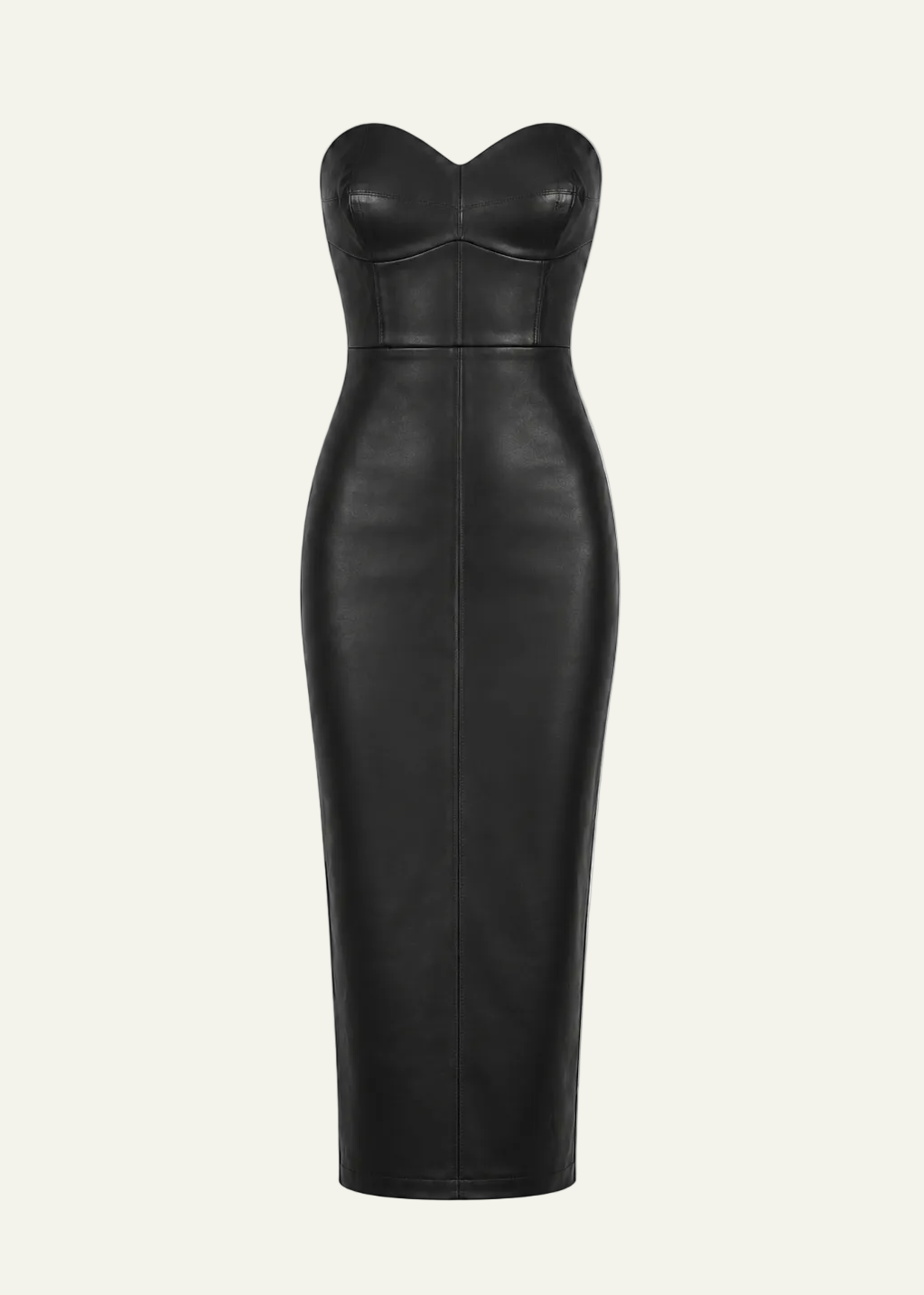 
                  
                    Daria stretch leather dress long
                  
                