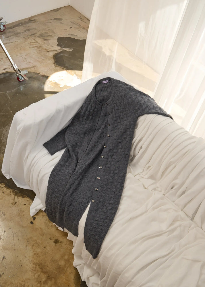 
                  
                    Arden Cashmere Long Cardigan Gray
                  
                