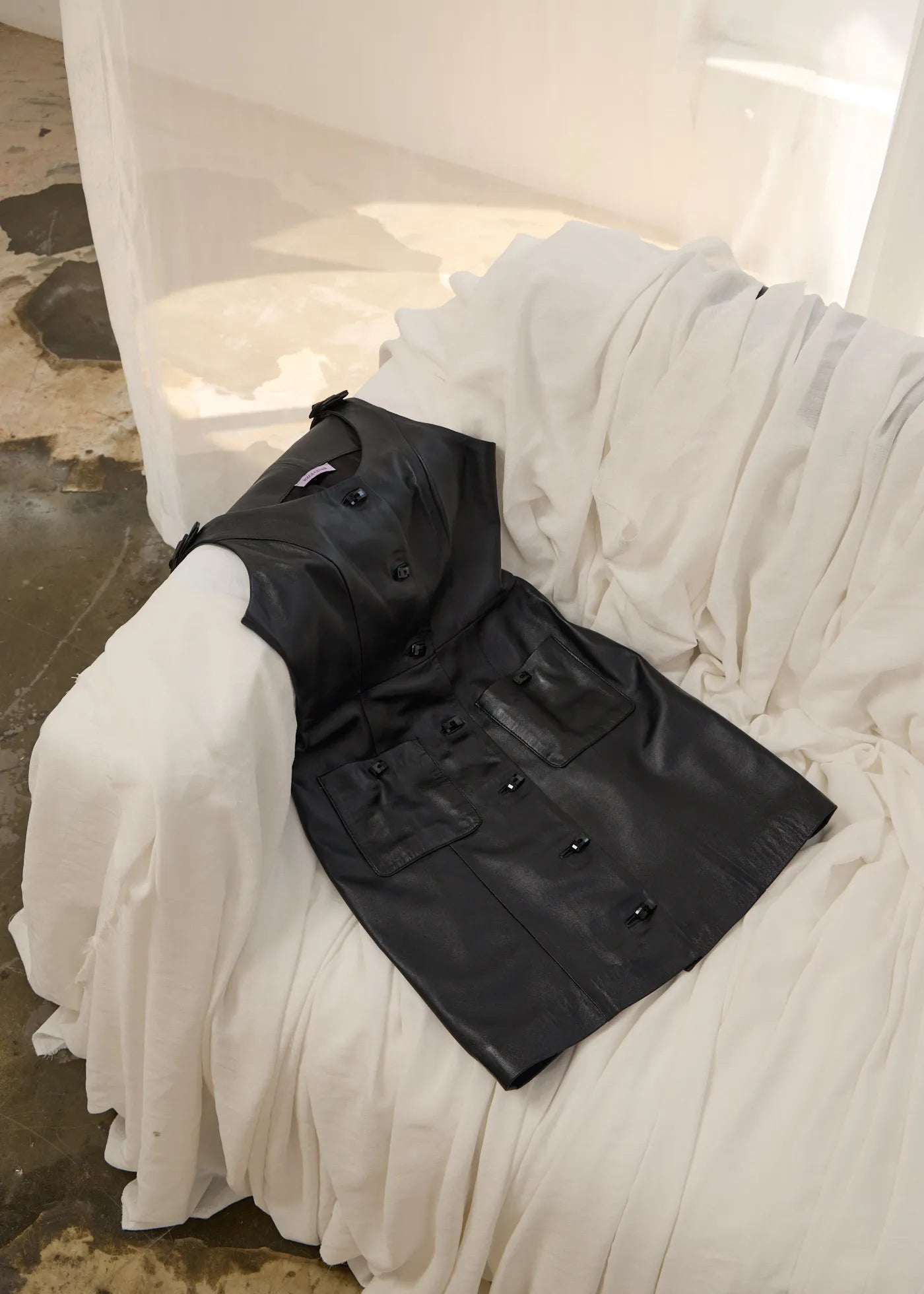 
                  
                    Diana leather dress
                  
                