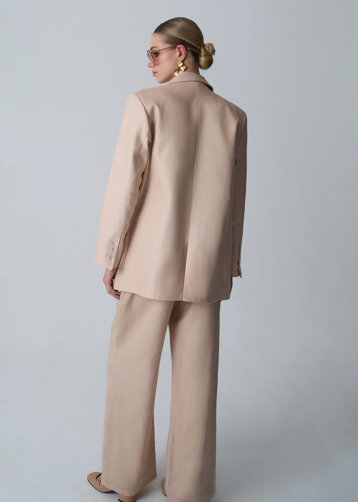 
                  
                    Caro linen oversize blazer
                  
                