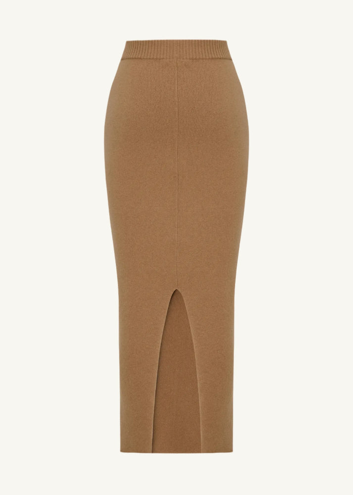 
                  
                    Anina cashmere skirt camel
                  
                