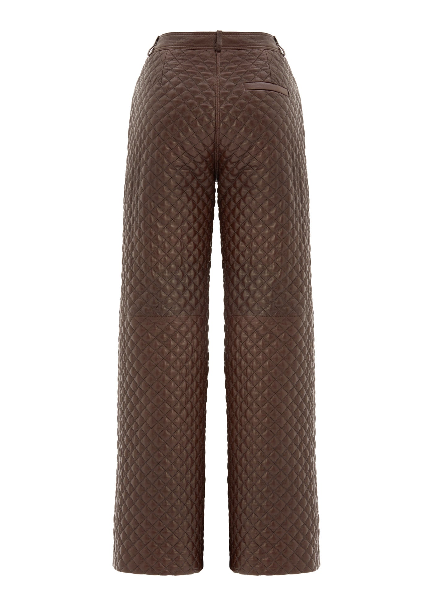 
                  
                    Christine Quilted Leather Pants
                  
                