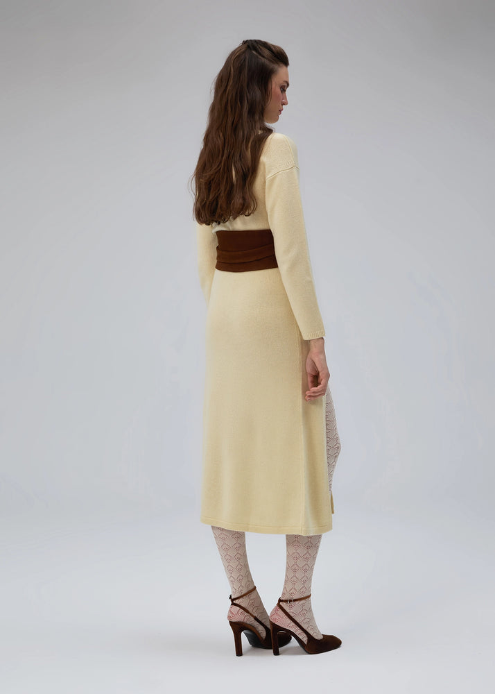 
                  
                    Melanie cashmere dress magnolia
                  
                