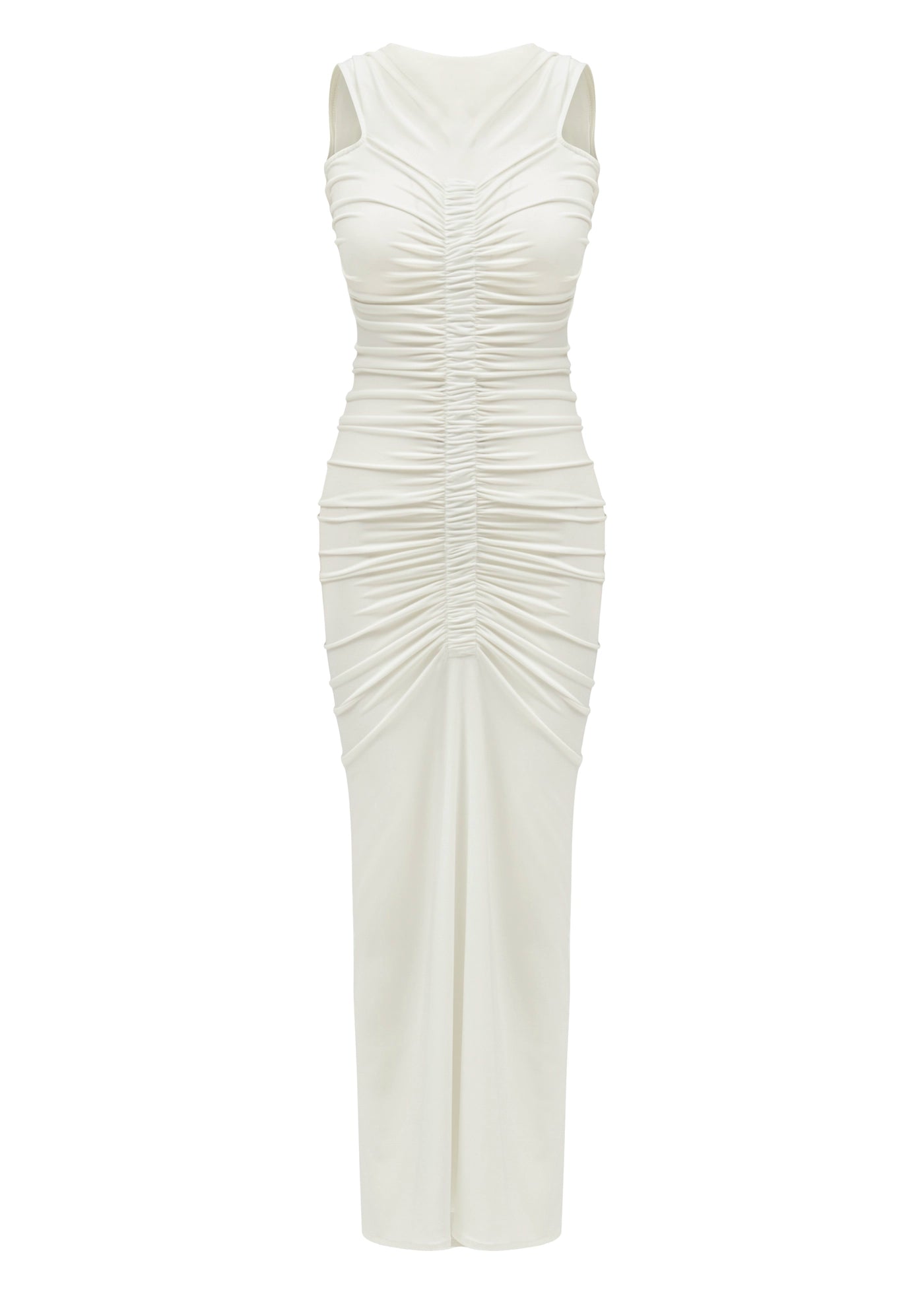 
                  
                    Irina Ruched Dress white
                  
                