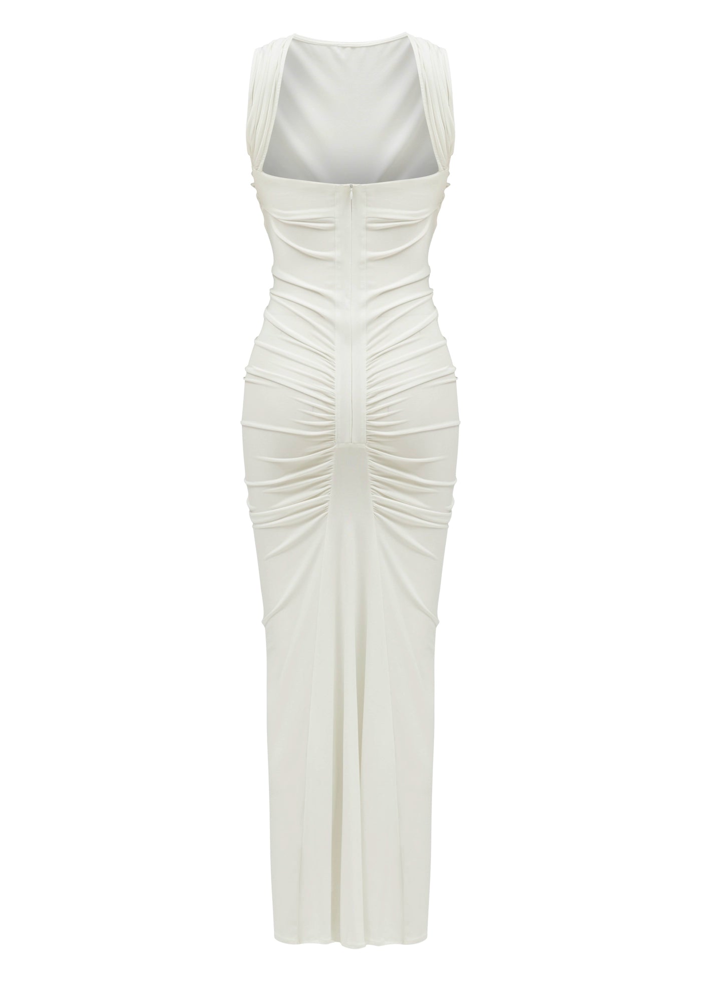 
                  
                    Irina Ruched Dress white
                  
                