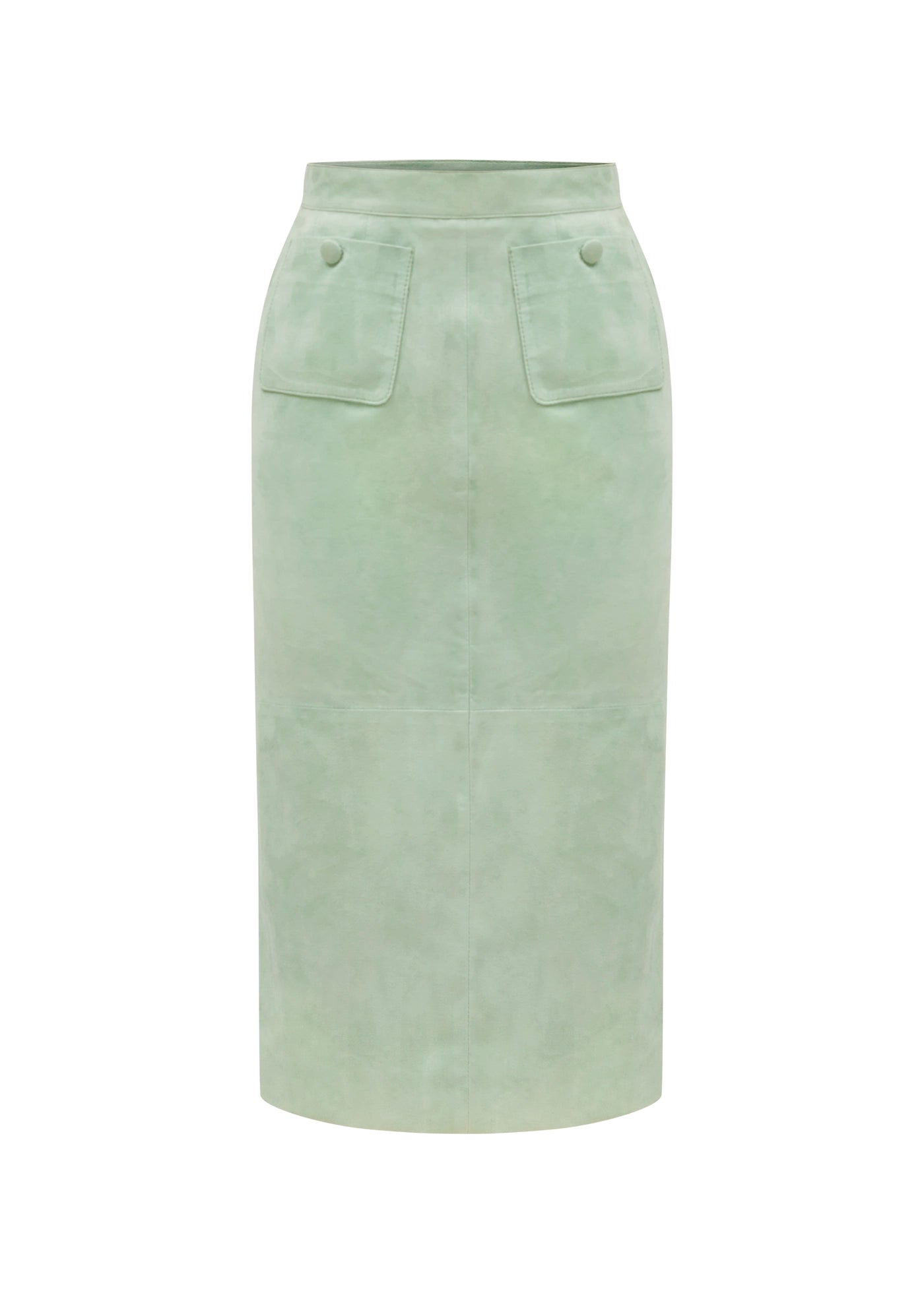 
                  
                    Therie suede leather skirt mint green
                  
                