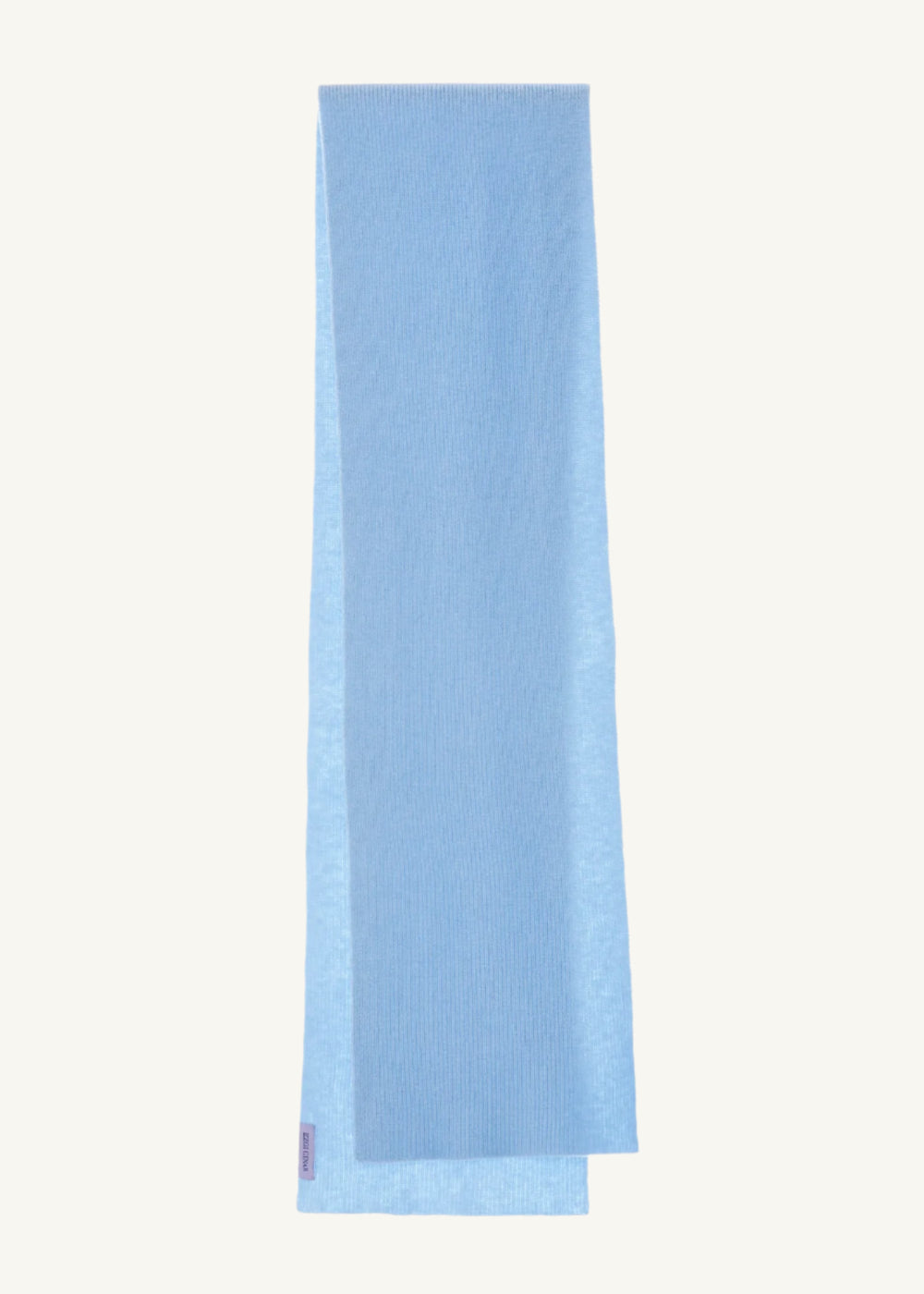 Lauren cashmere long Scarf baby blue