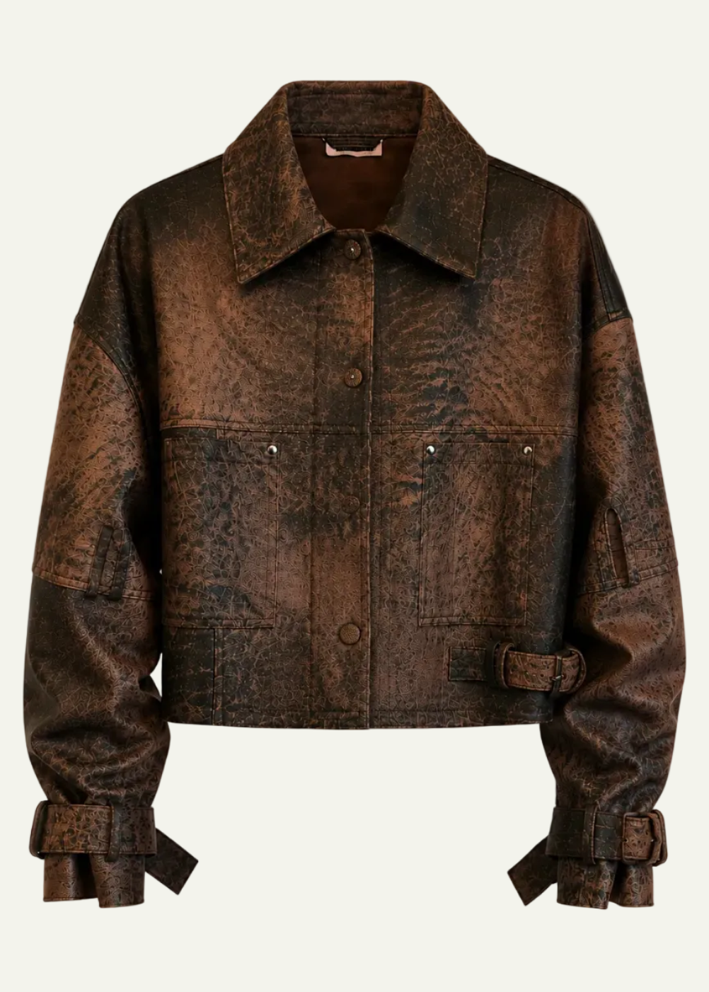 
                  
                    Arden leather jacket
                  
                