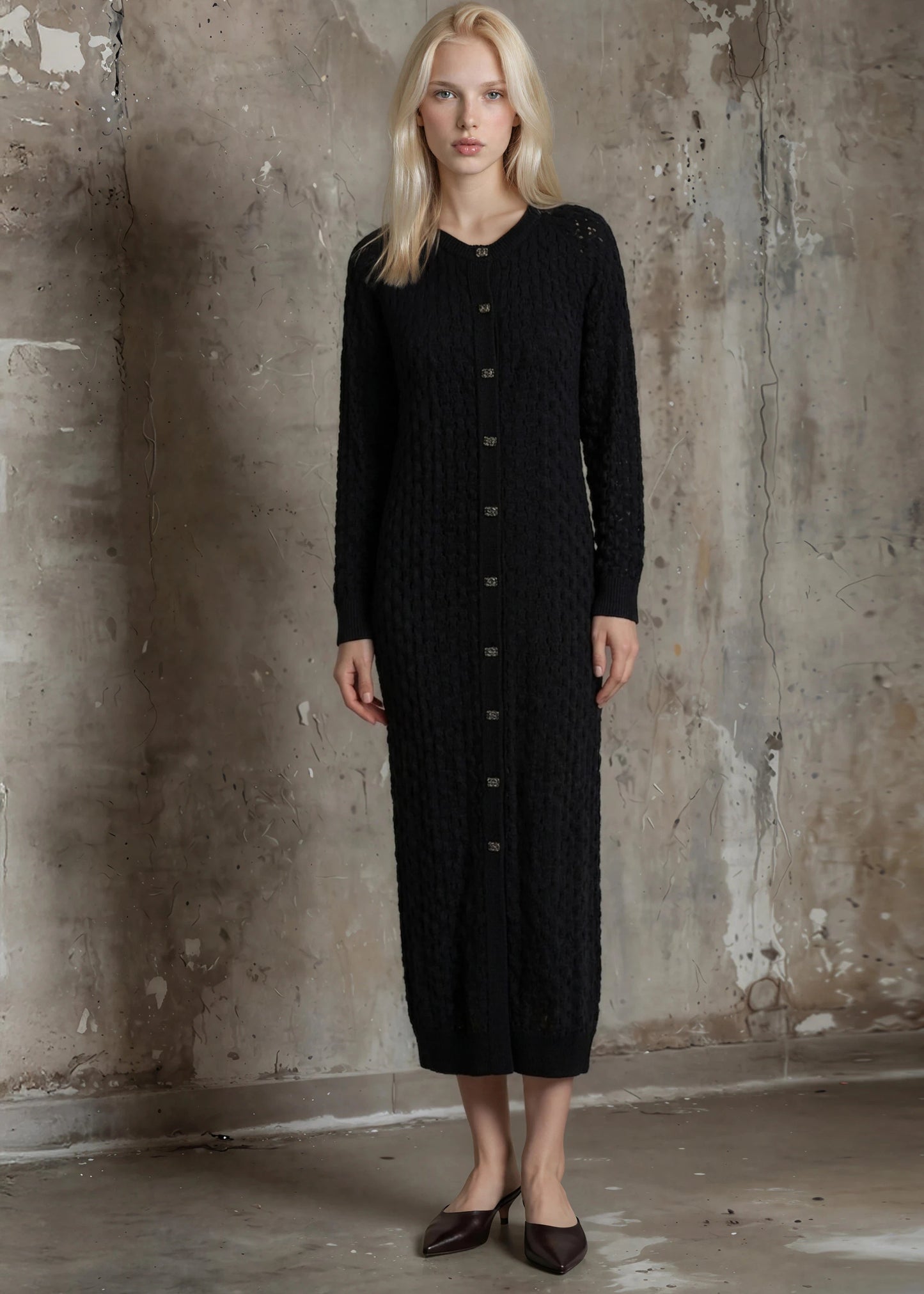 
                  
                    Fabia Cashmere Long Cardigan black
                  
                