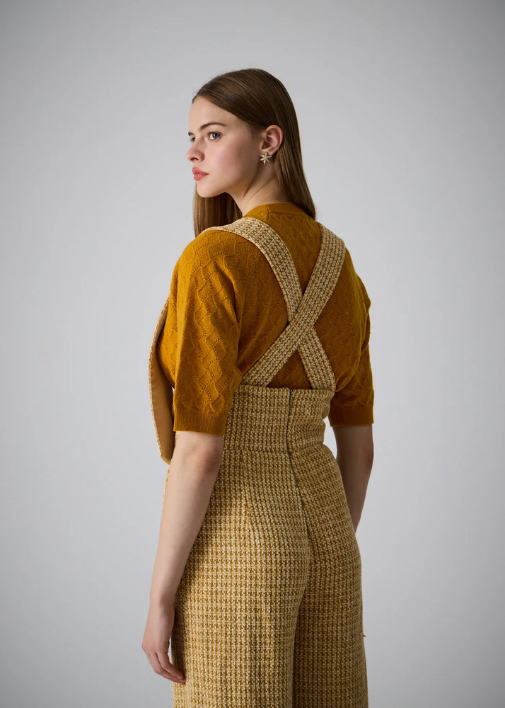 
                  
                    Ivona velvet tweed pants
                  
                