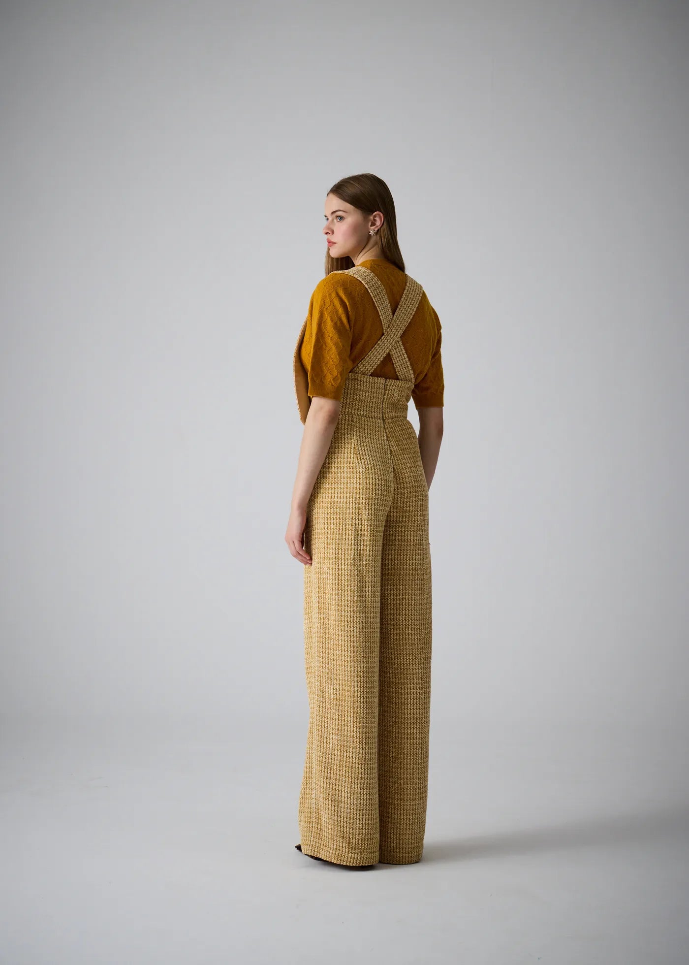 
                  
                    Ivona velvet tweed pants
                  
                
