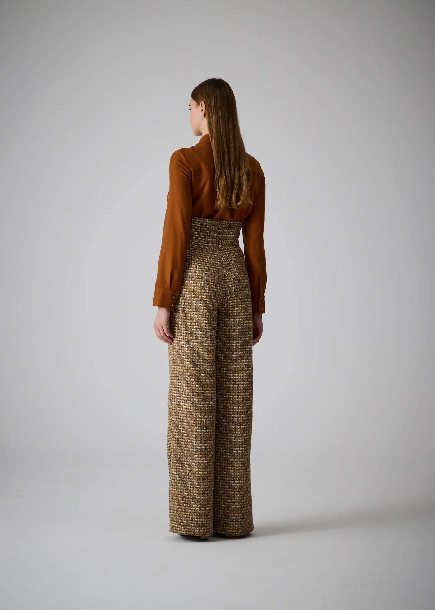
                  
                    Ivona tweed pants
                  
                
