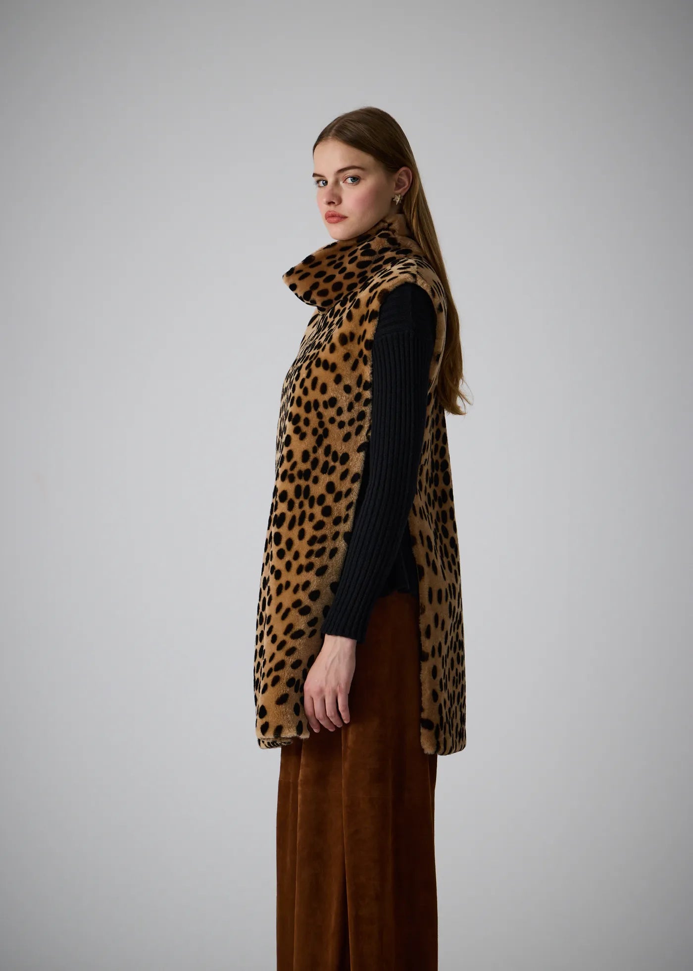 
                  
                    Rahel Shearling Vest
                  
                