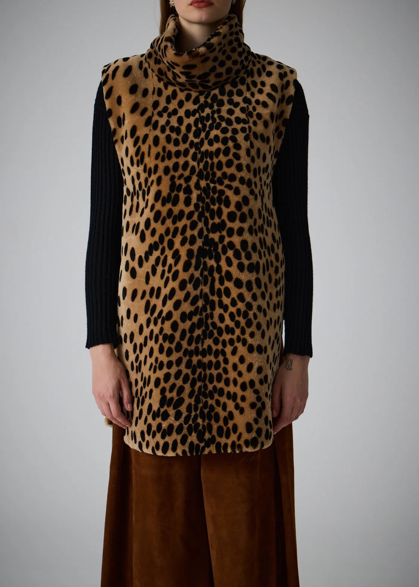 
                  
                    Rahel Shearling Vest
                  
                