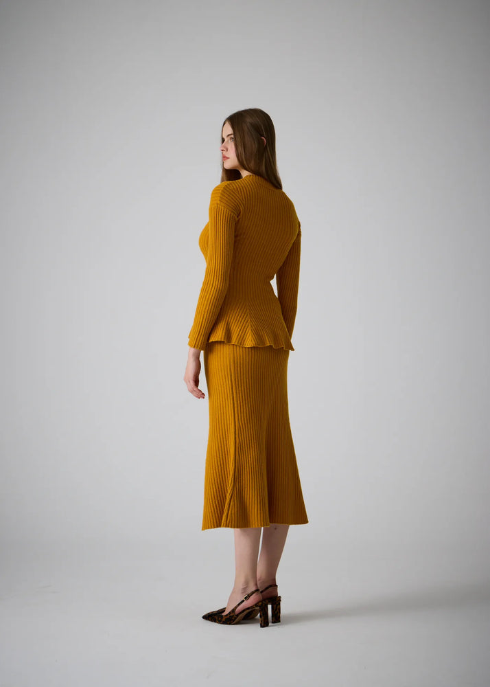 
                  
                    Vita cashmere skirt Mustard
                  
                