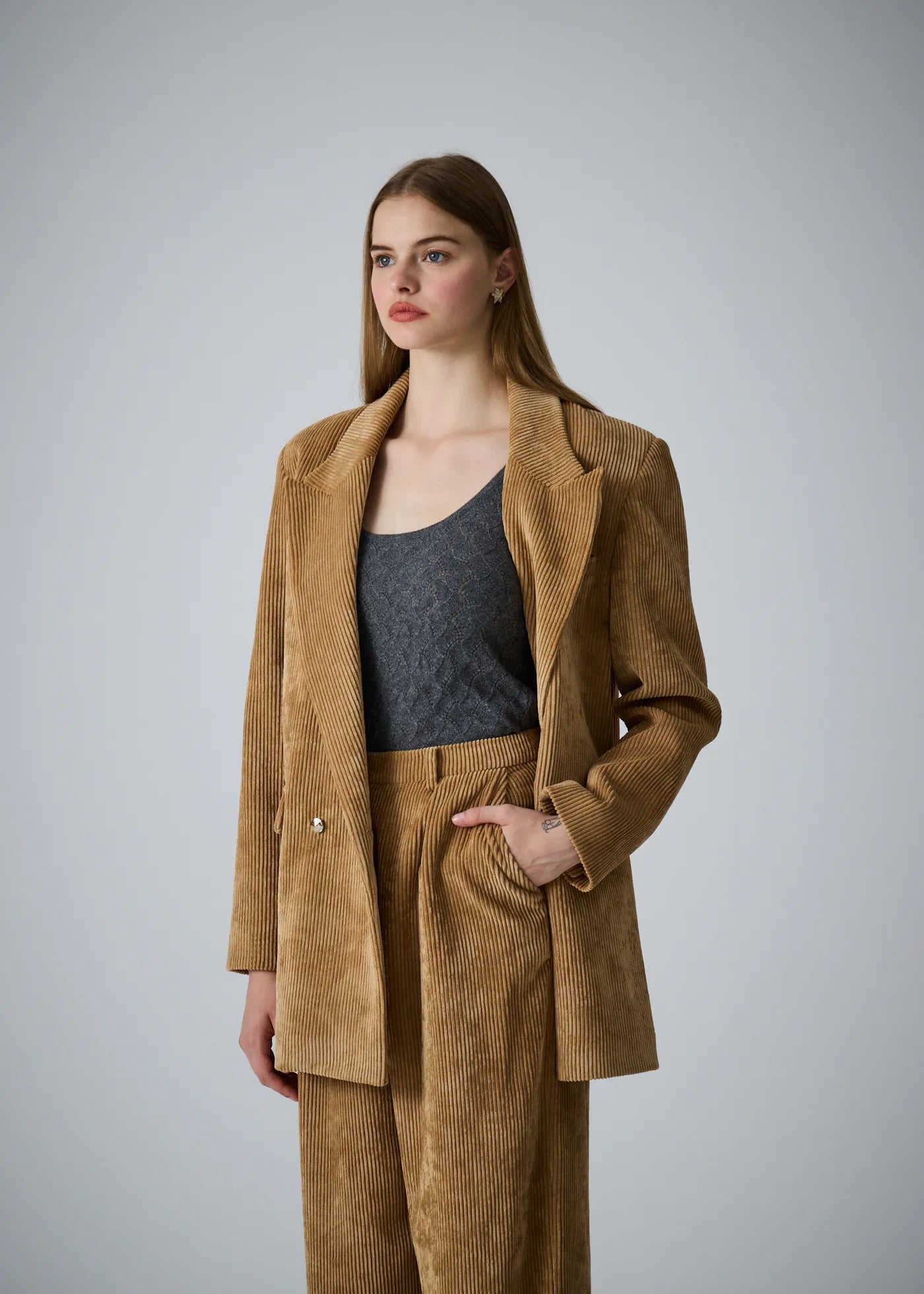 
                  
                    Caro corduroy oversize blazer
                  
                