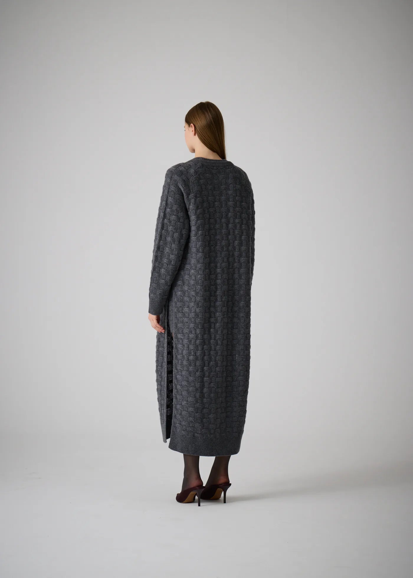 
                  
                    Arden Cashmere Long Cardigan Gray
                  
                