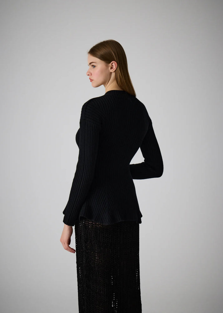 
                  
                    Anna cashmere jumper black
                  
                