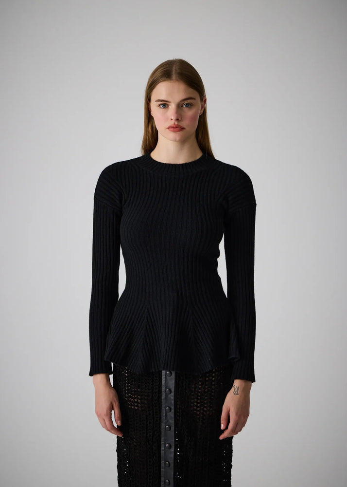 
                  
                    Anna cashmere jumper black
                  
                