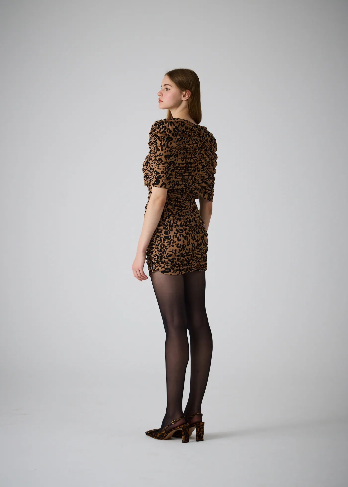
                  
                    Zeynep cape effect dress leo
                  
                