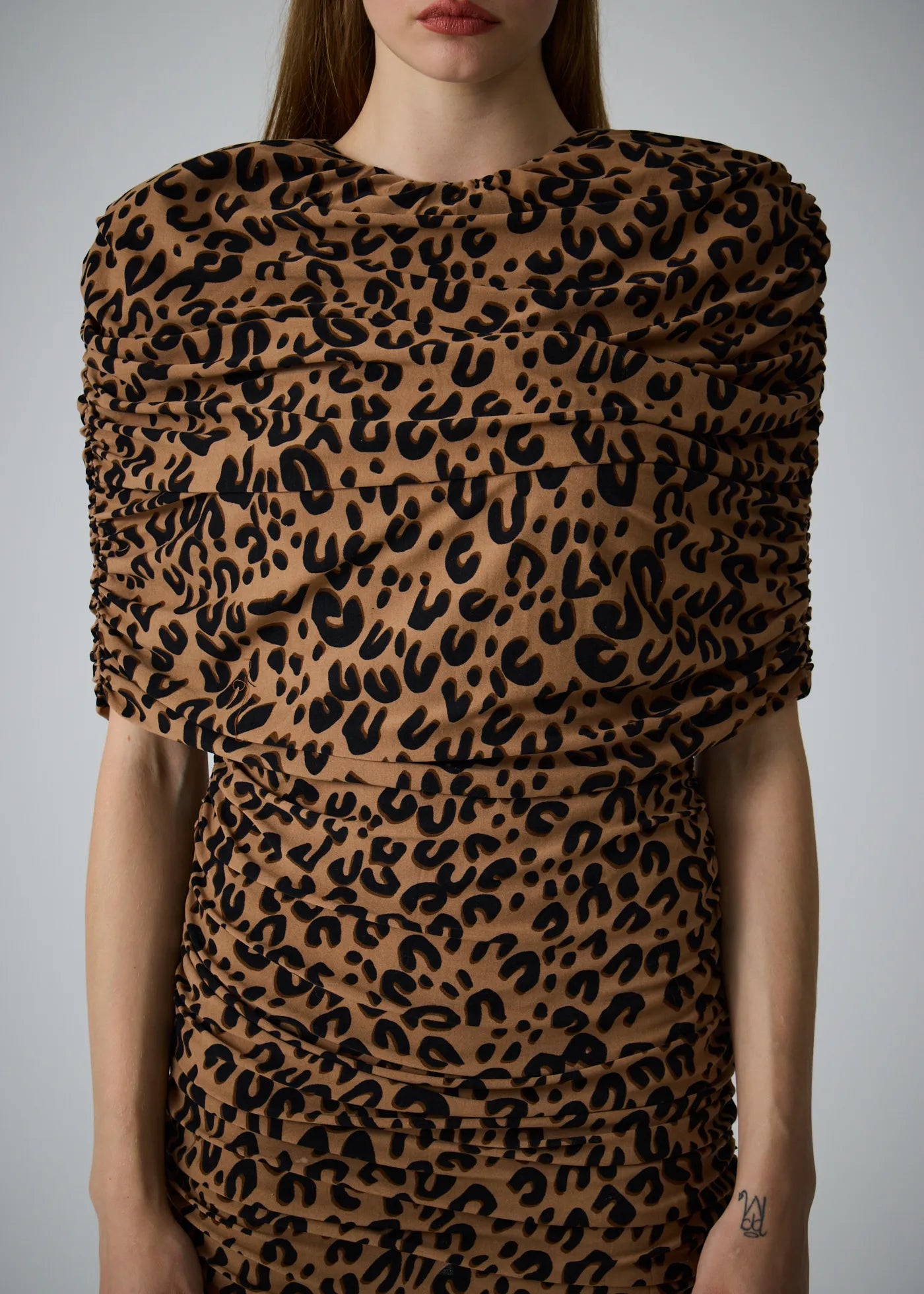 
                  
                    Zeynep cape effect dress leo
                  
                
