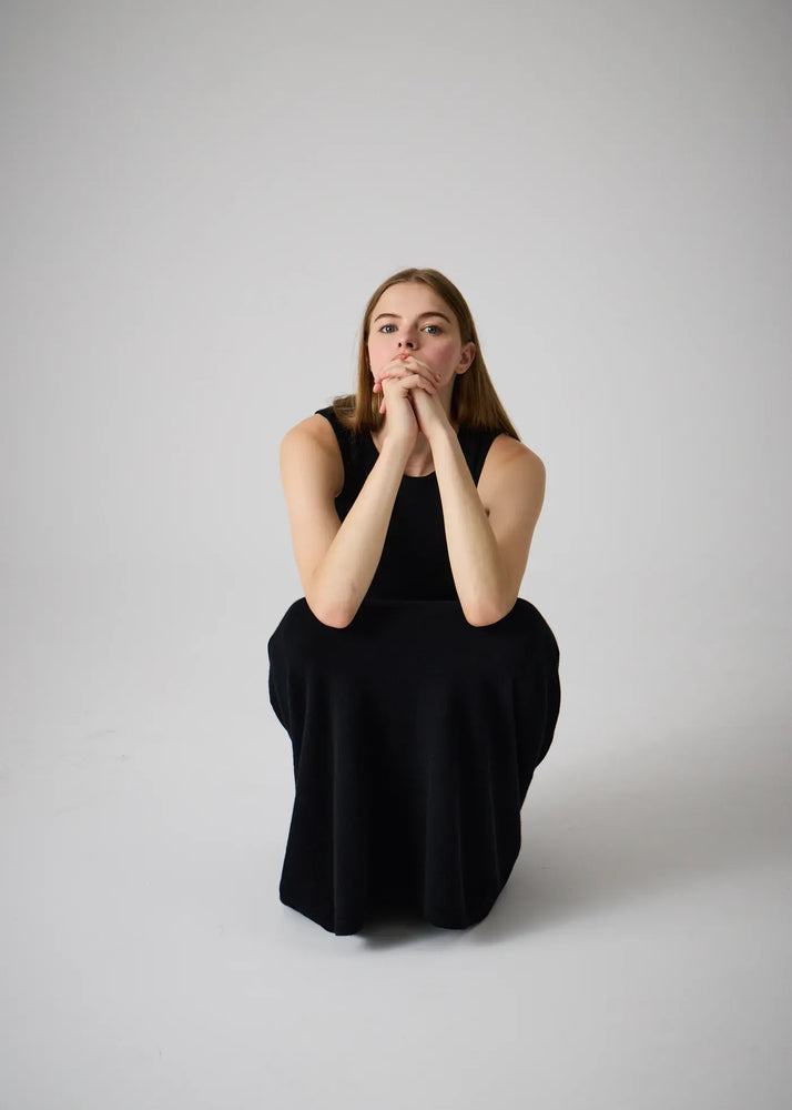 
                  
                    Jane cashmere dress black
                  
                