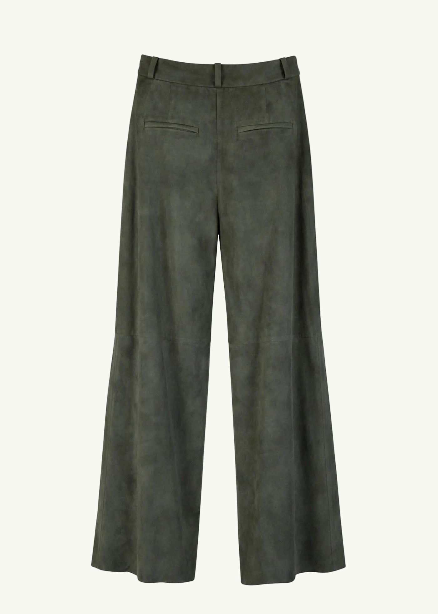 
                  
                    Karla wide leg leather pants moss green
                  
                