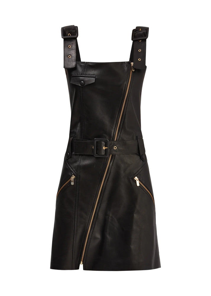 
                  
                    Lisa Leather Zipper Dress
                  
                