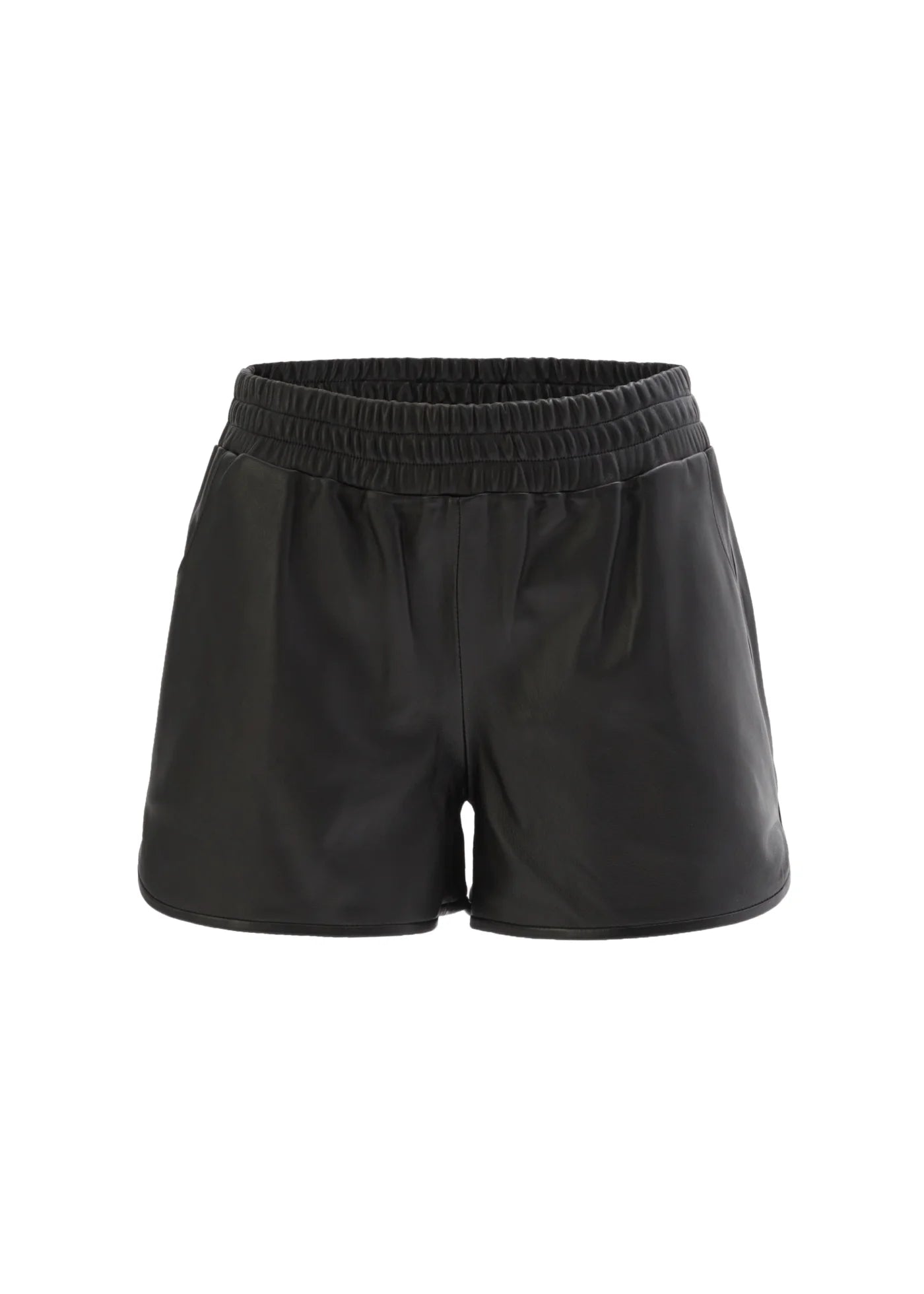
                  
                    E-Leather Shorts Black
                  
                