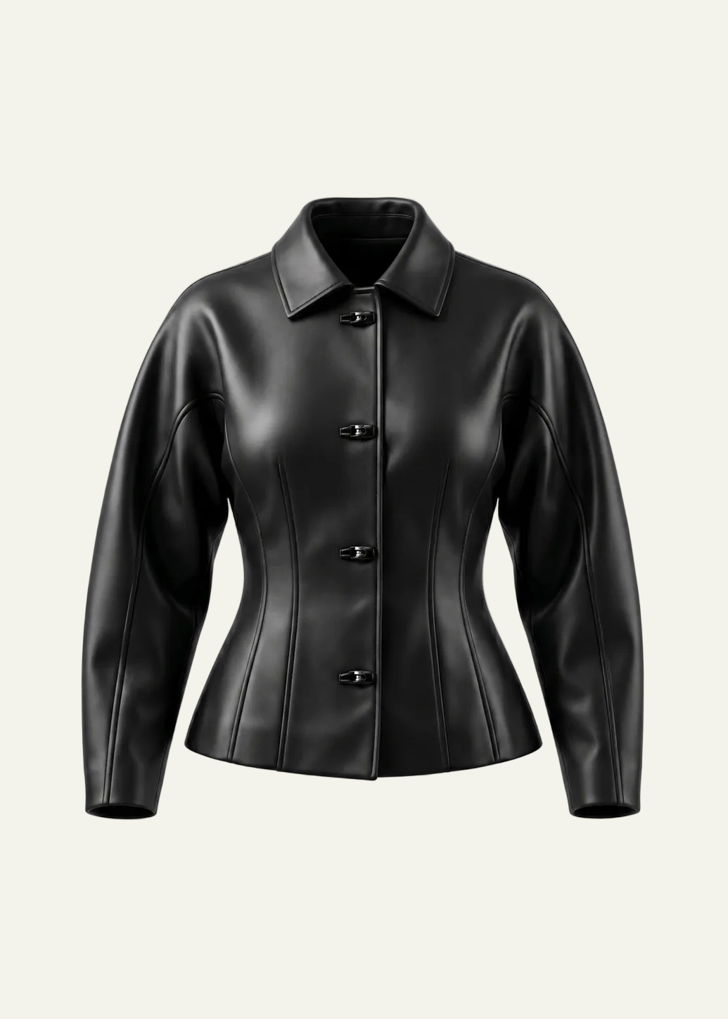 
                  
                    Shishi leather jacket
                  
                