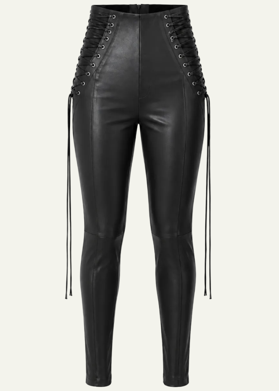
                  
                    Sim stretch leather pants
                  
                