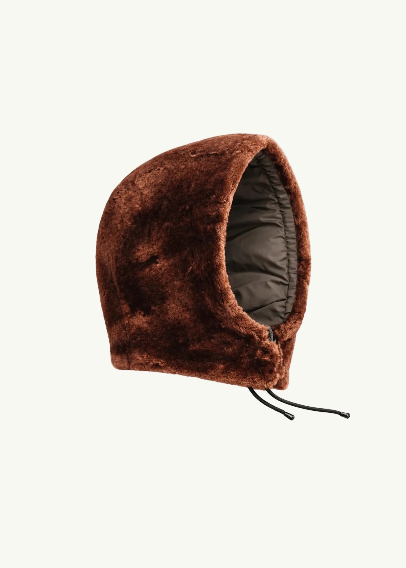 
                  
                    Dani Shearling Hood Reversible Brown
                  
                