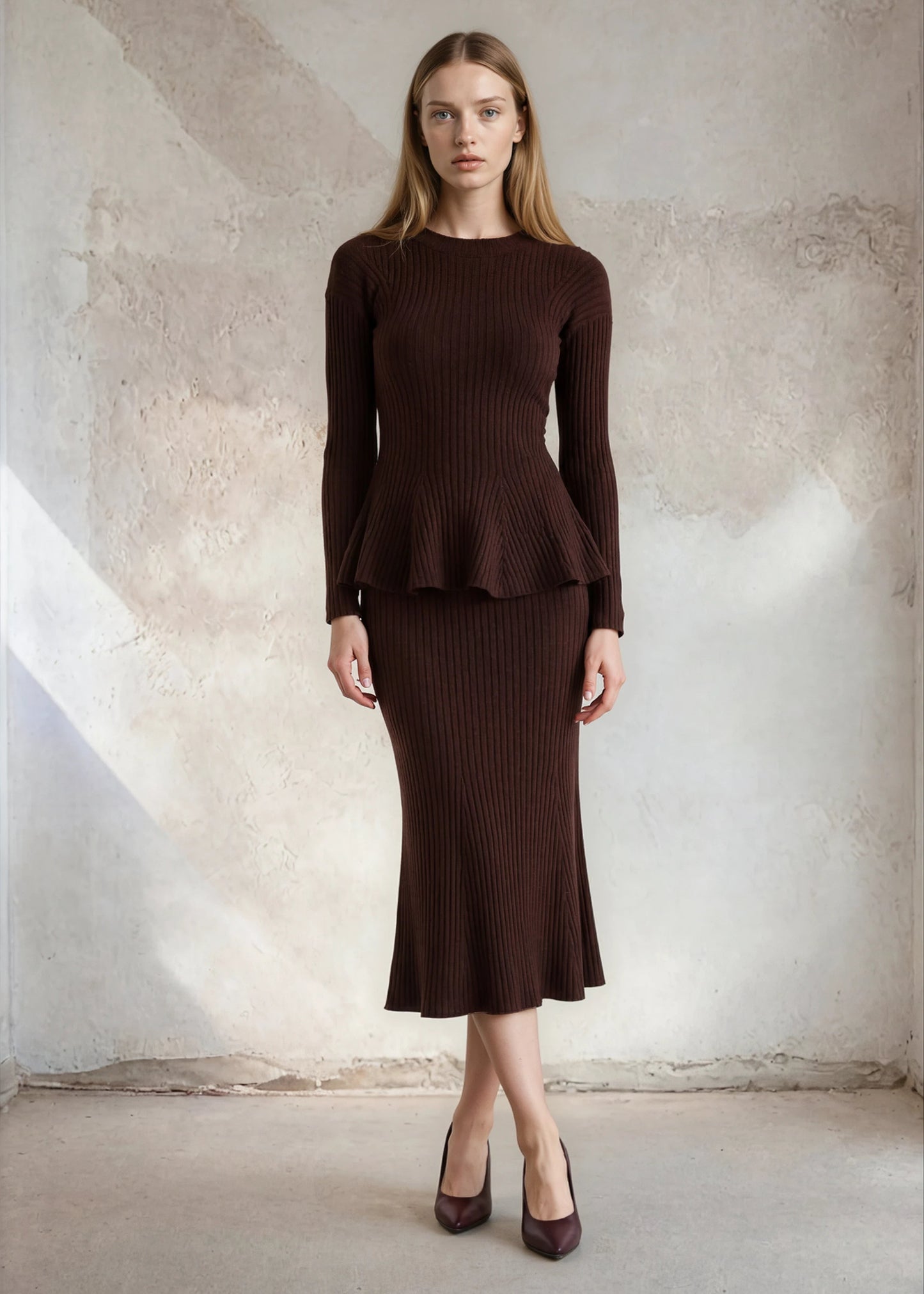 
                  
                    Anna cashmere jumper brown
                  
                