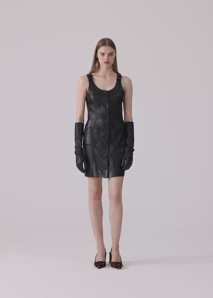
                  
                    Load and play video in Gallery viewer, Diana leather dress
                  
                