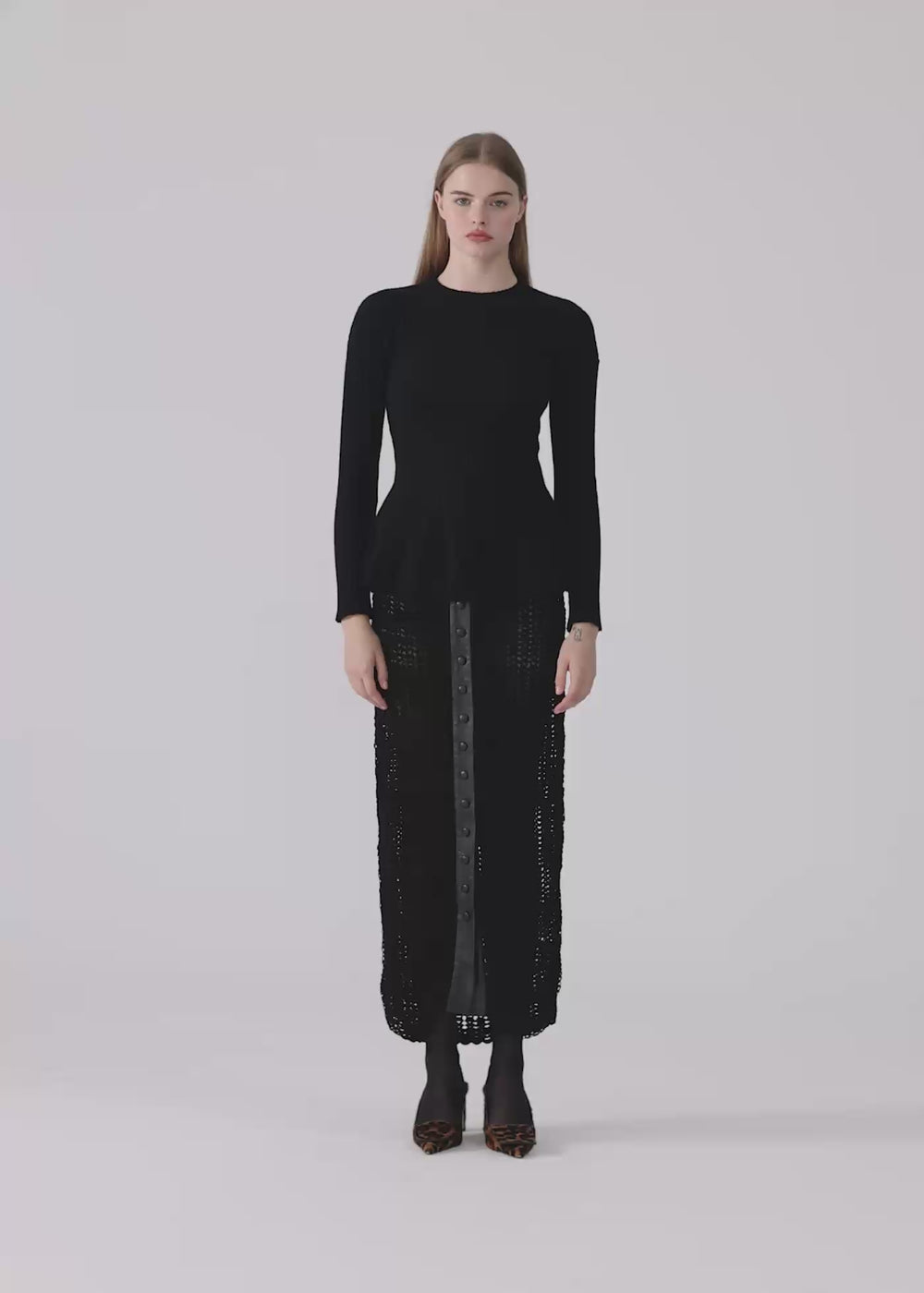 Anna cashmere jumper black