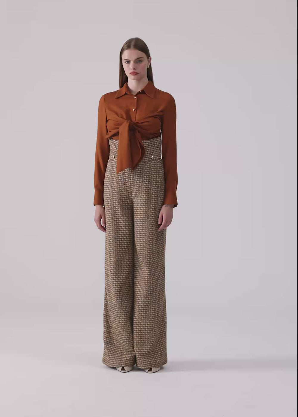Ivona tweed pants
