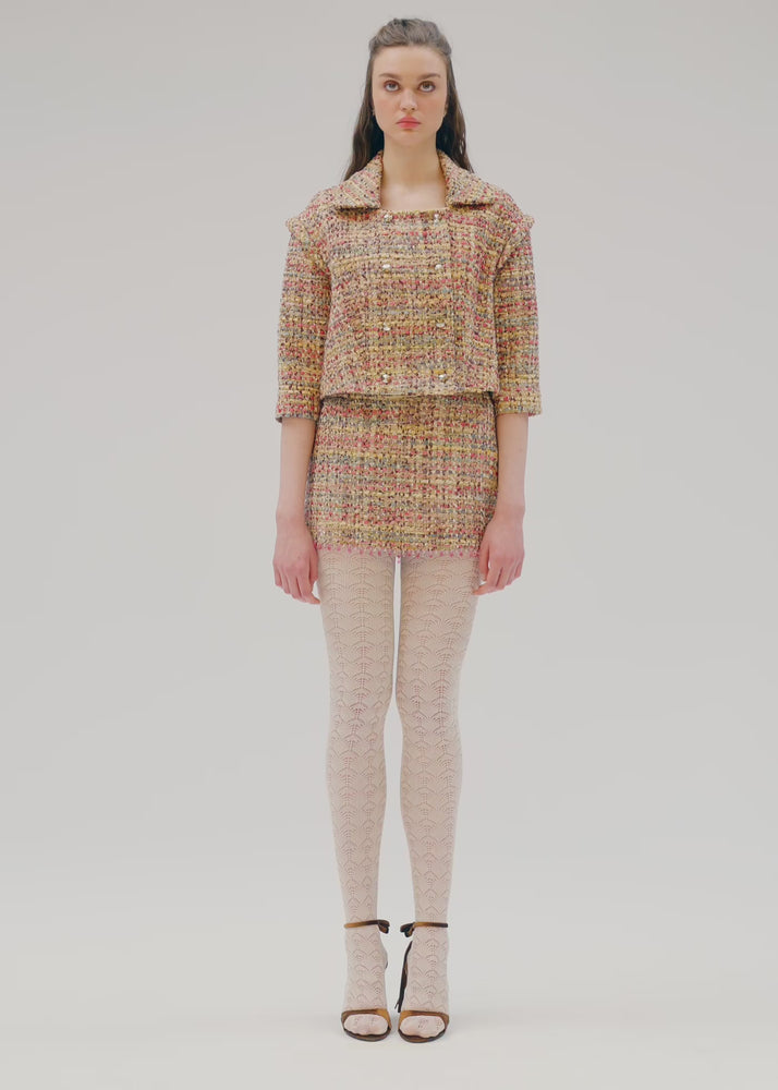 
                  
                    Load and play video in Gallery viewer, Anna french tweed jacket
                  
                